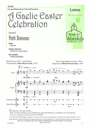 Book cover for A Gaelic Easter Celebration