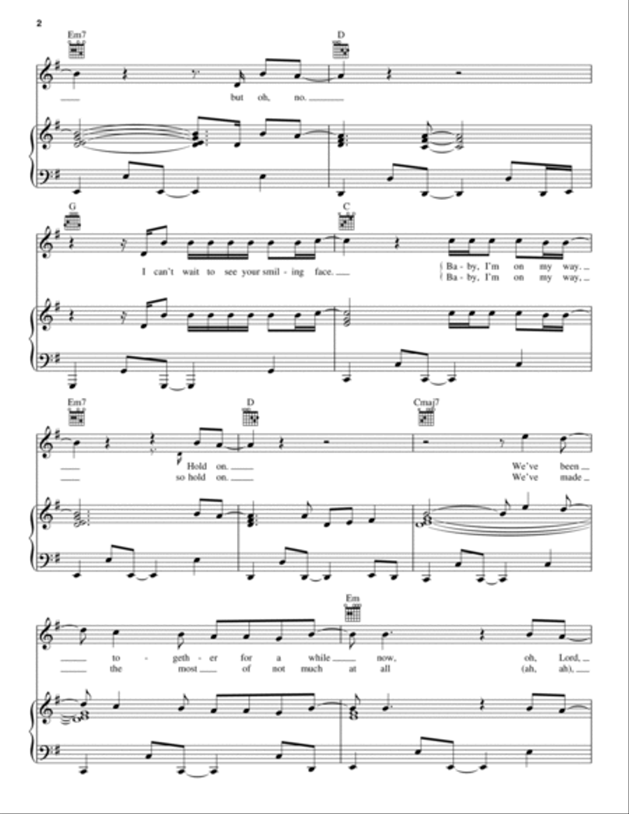 Home For The Holidays Home For The Holidays Piano, Vocal, Guitar scores gallery preview page 2