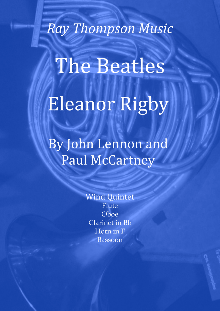 Eleanor Rigby Woodwind Quintet scores gallery preview page 1