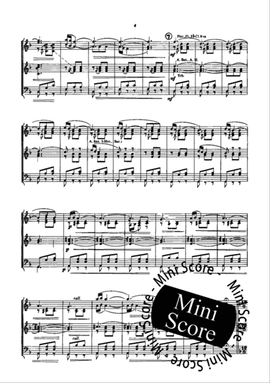 De Koopman van Venetie Fanfare Band scores gallery preview page 7