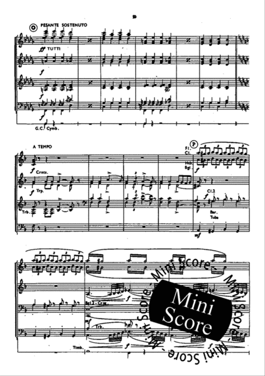 Een Nacht op de Kale Berg Concert Band scores gallery preview page 22