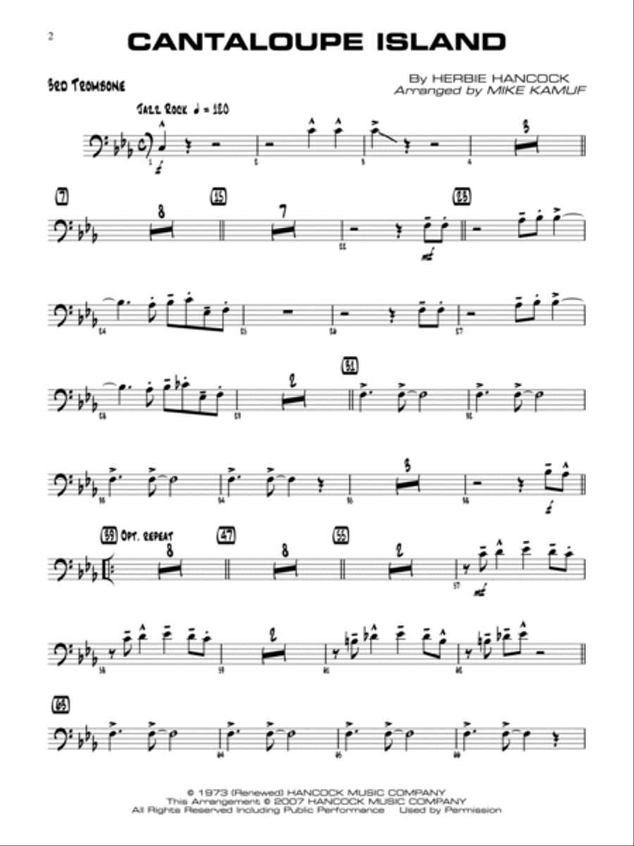 Young Jazz Collection for Jazz Ensemble Jazz Ensemble scores gallery preview page 3