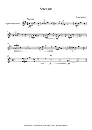 Serenade - Franz Schubert (Soprano Sax)