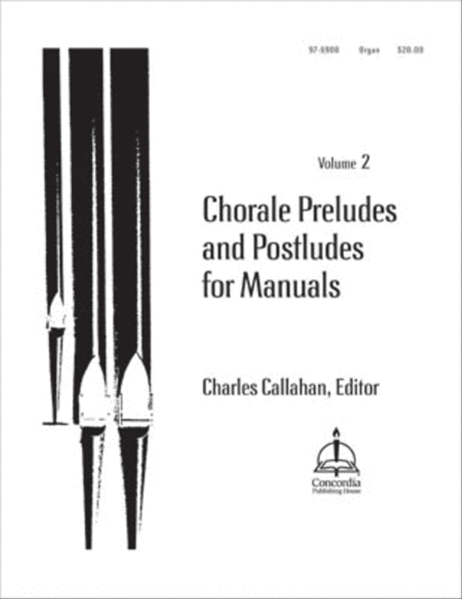 Chorale Preludes and Postludes for Manuals, Vol. 2 Organ scores gallery preview page 1