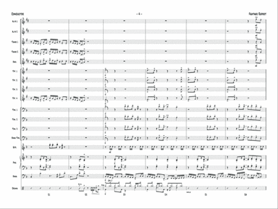 Feather Report: Score Feather Report: Score Jazz Ensemble scores gallery preview page 6