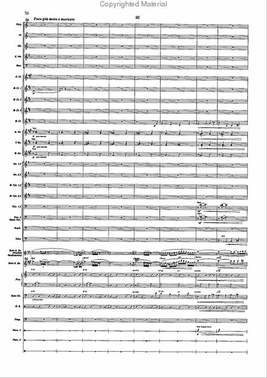 Concertango Concert Band scores gallery preview page 71