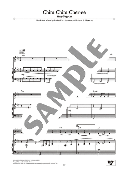 Disney Songs for Violin and Piano/English Version image number null