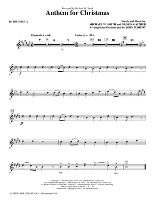 Anthem for Christmas - Bb Trumpet 2