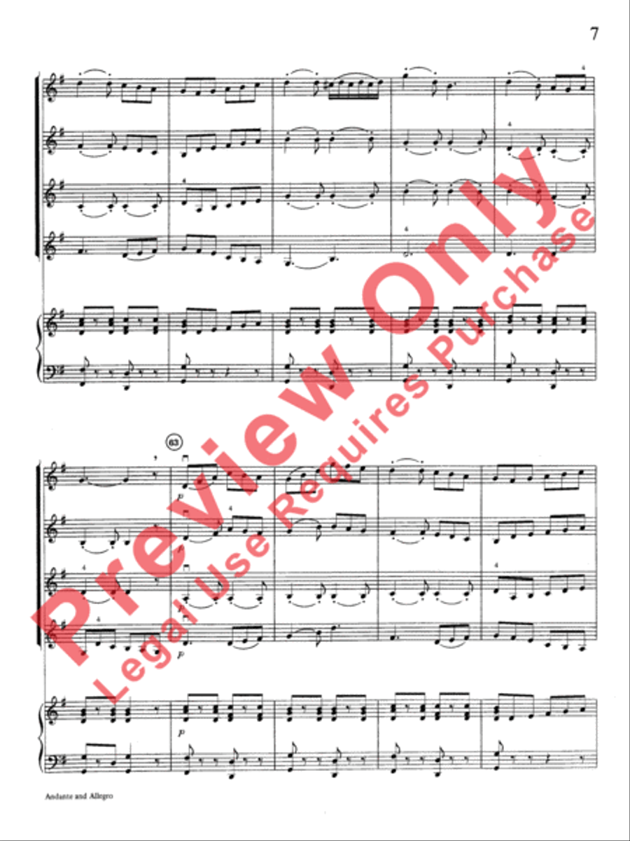 Highland/Etling Violin Quartet Series: Book 2