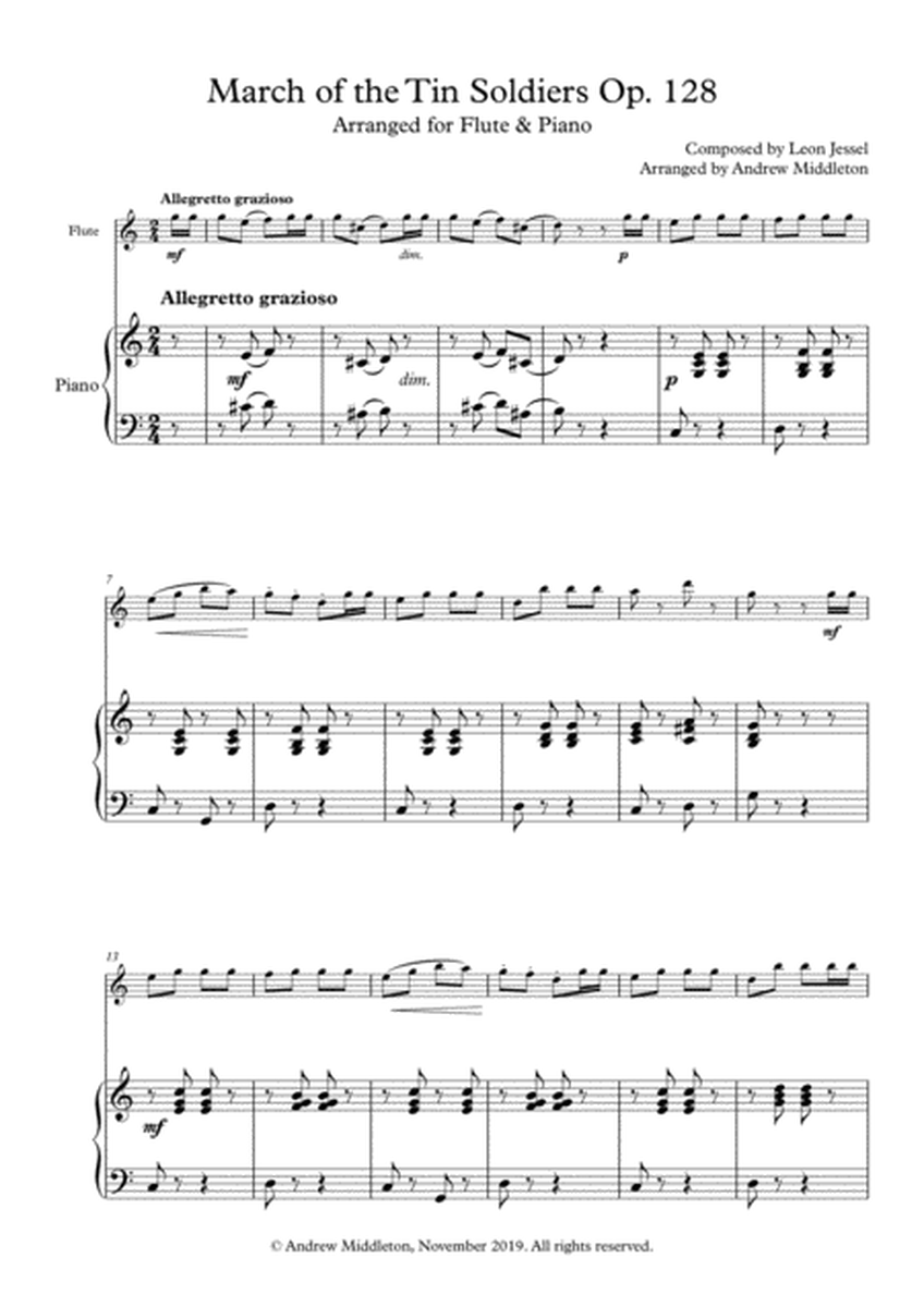 March of the Tin Soldiers arranged for Flute and Piano image number null