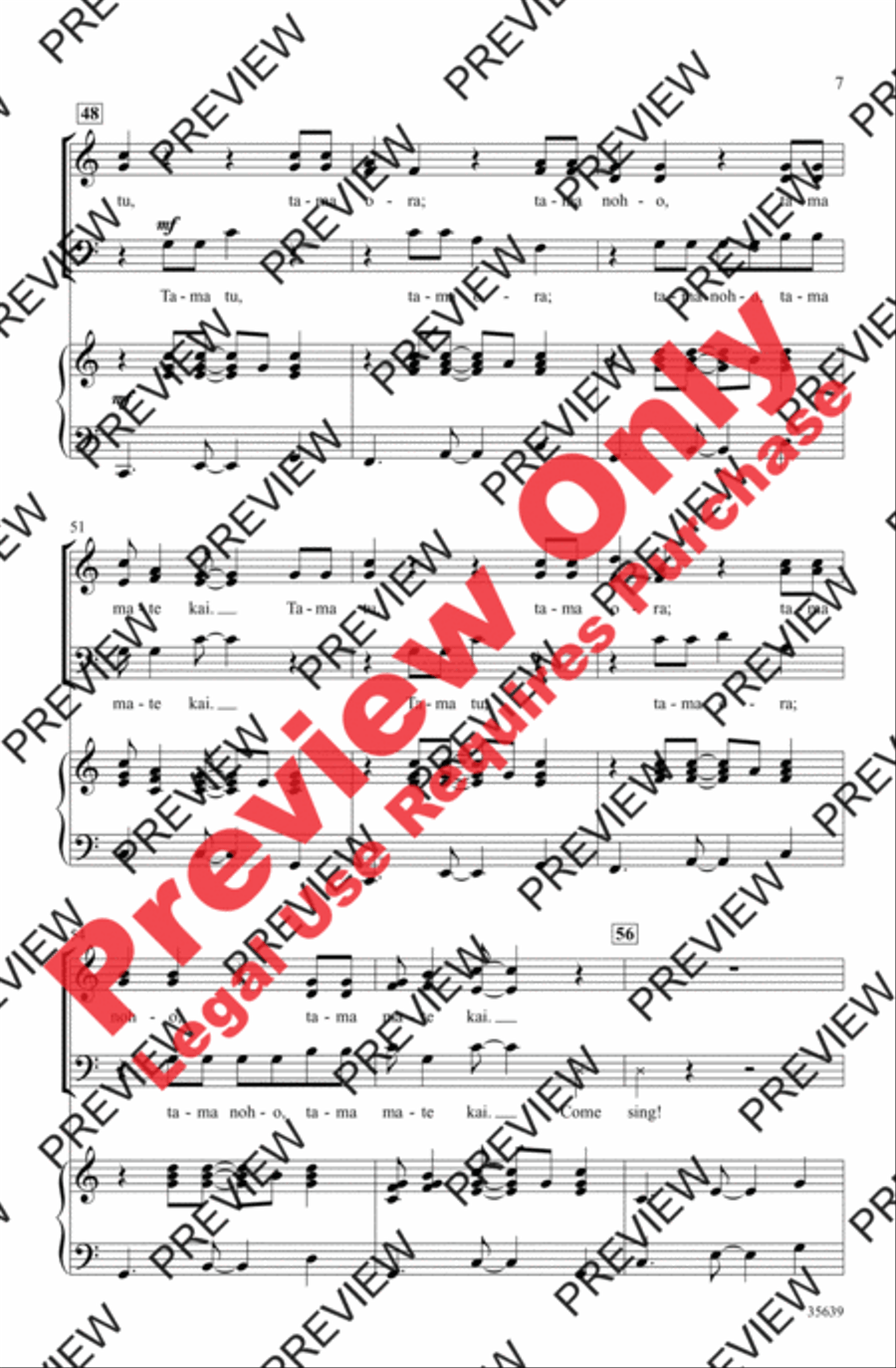 Tama Tu 3-Part scores gallery preview page 7