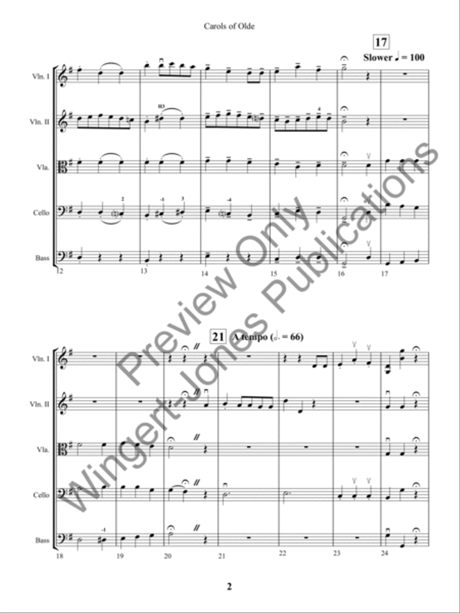 It's Me, It's Me (Score) String Orchestra scores gallery preview page 5