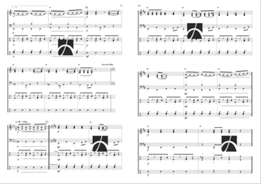In The Spotlights (Score) Concert Band scores gallery preview page 11
