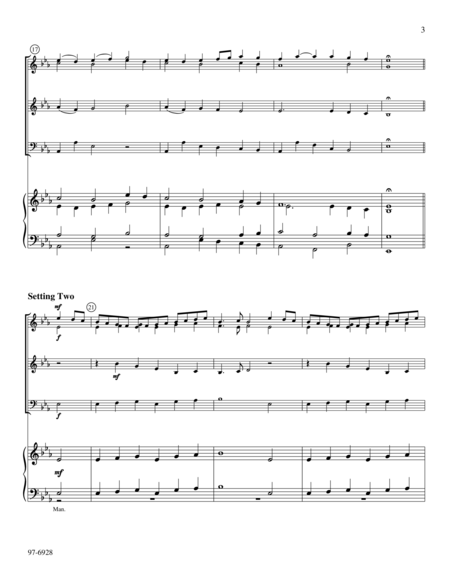 Festive Hymns for Instruments and Organ: Lasst Uns Erfreuen