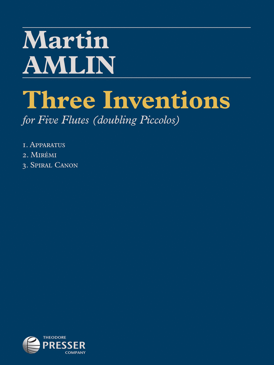 Three Inventions Chamber Music scores gallery preview page 1