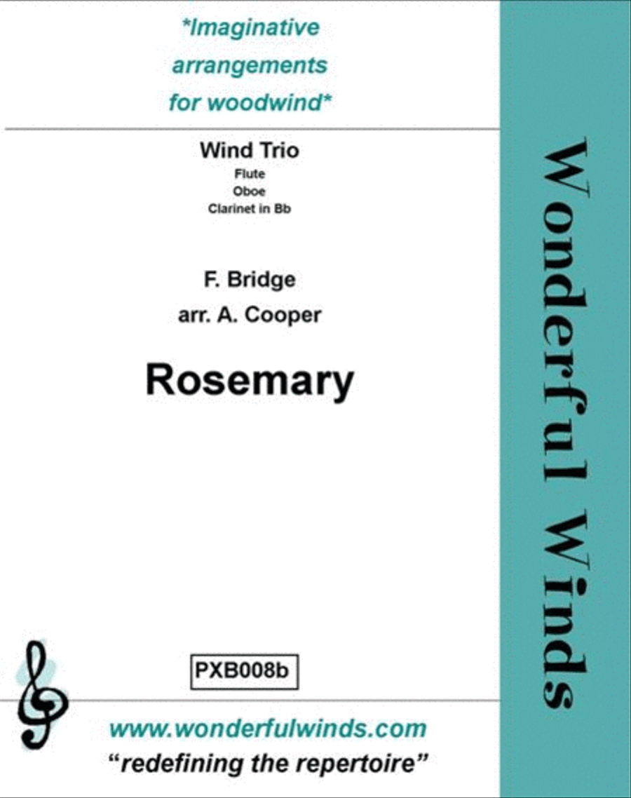 Rosemary Oboe scores gallery preview page 1