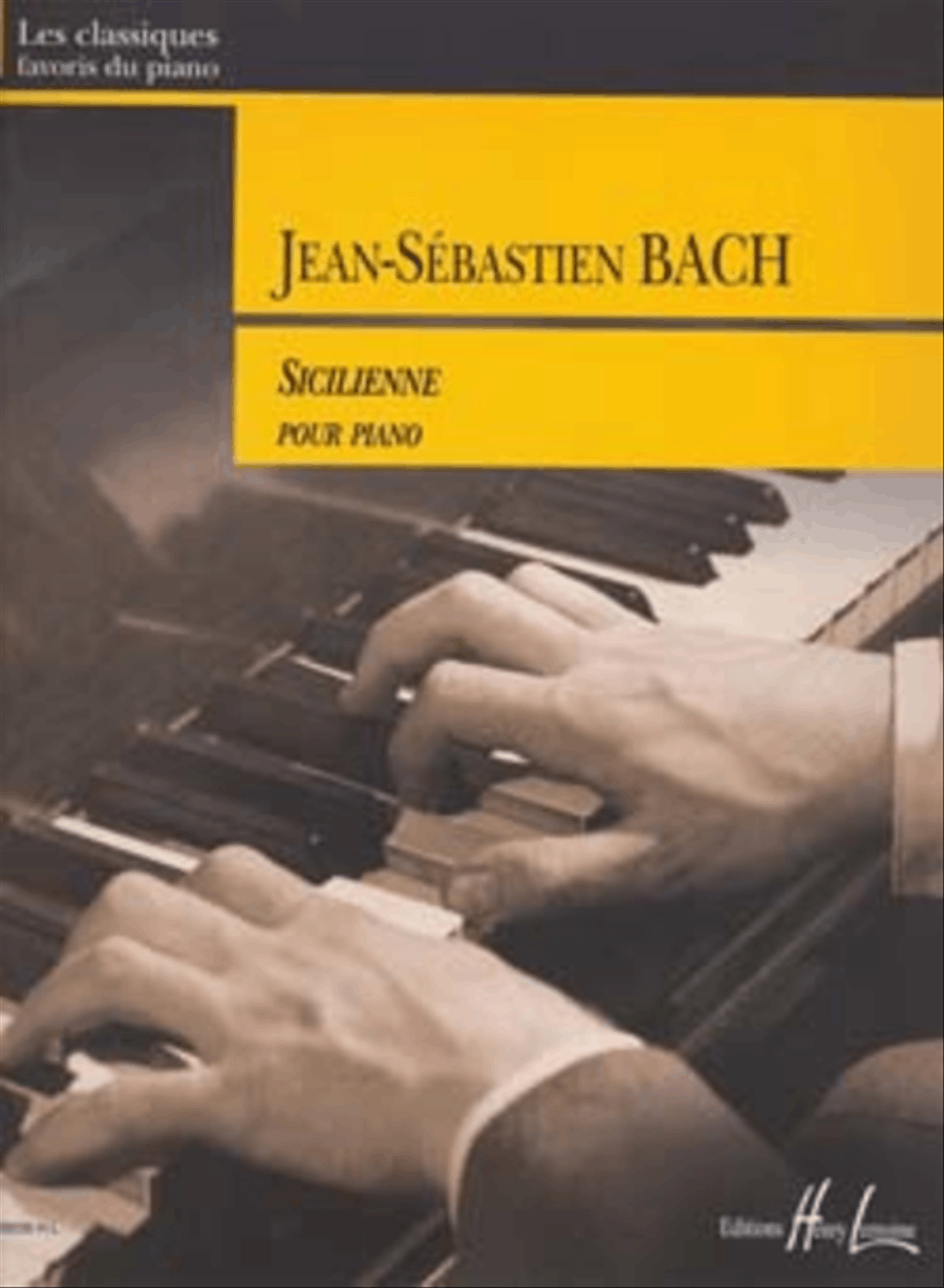 Sicilienne Sicilienne Piano Solo scores gallery preview page 1