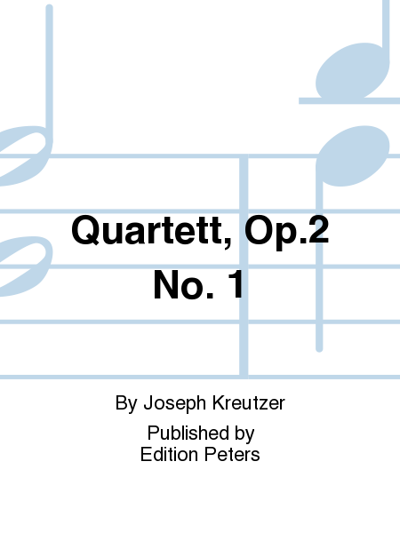 Quartett, Op. 2 No. 1