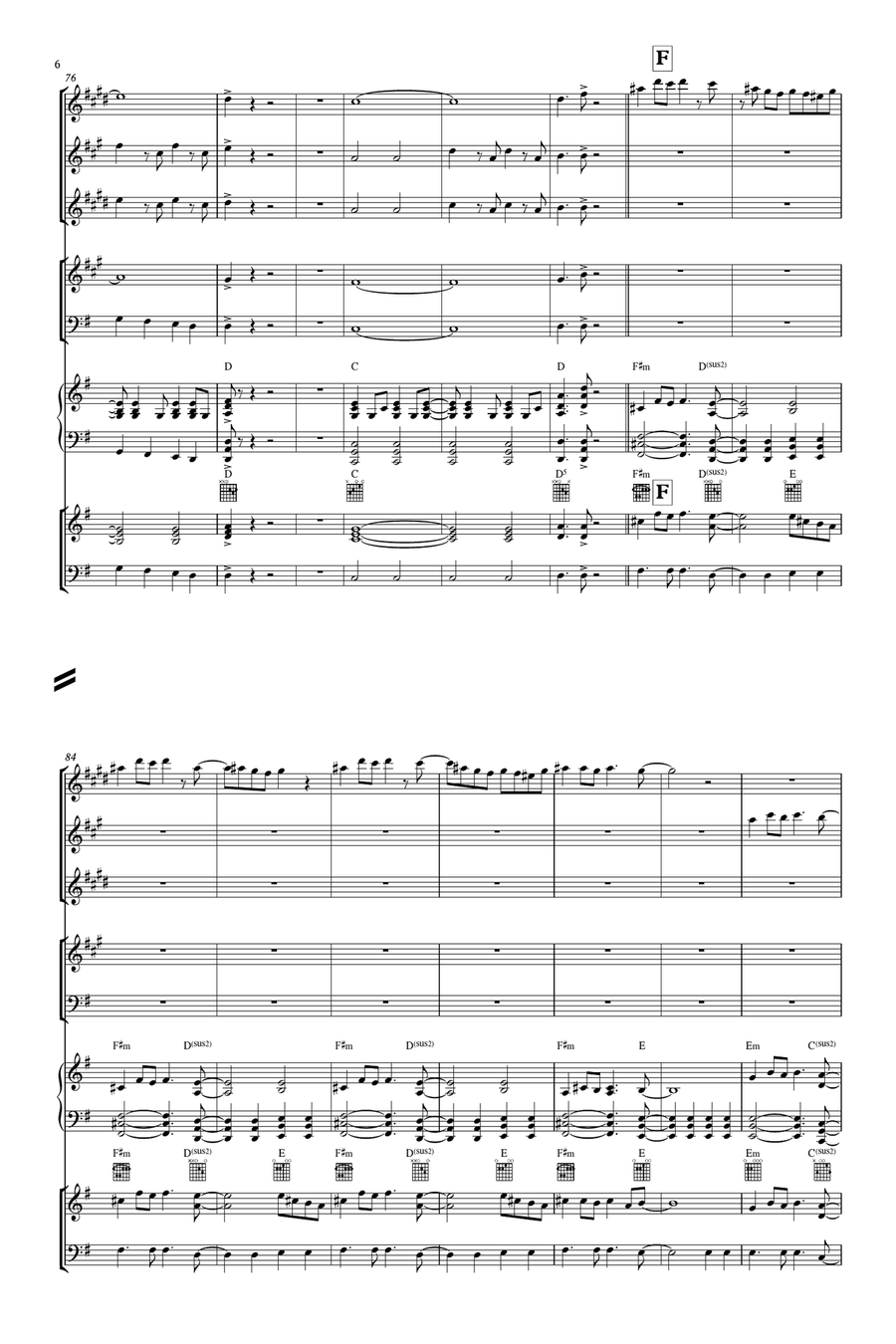 Welcome To The Rock Concert Band scores gallery preview page 6