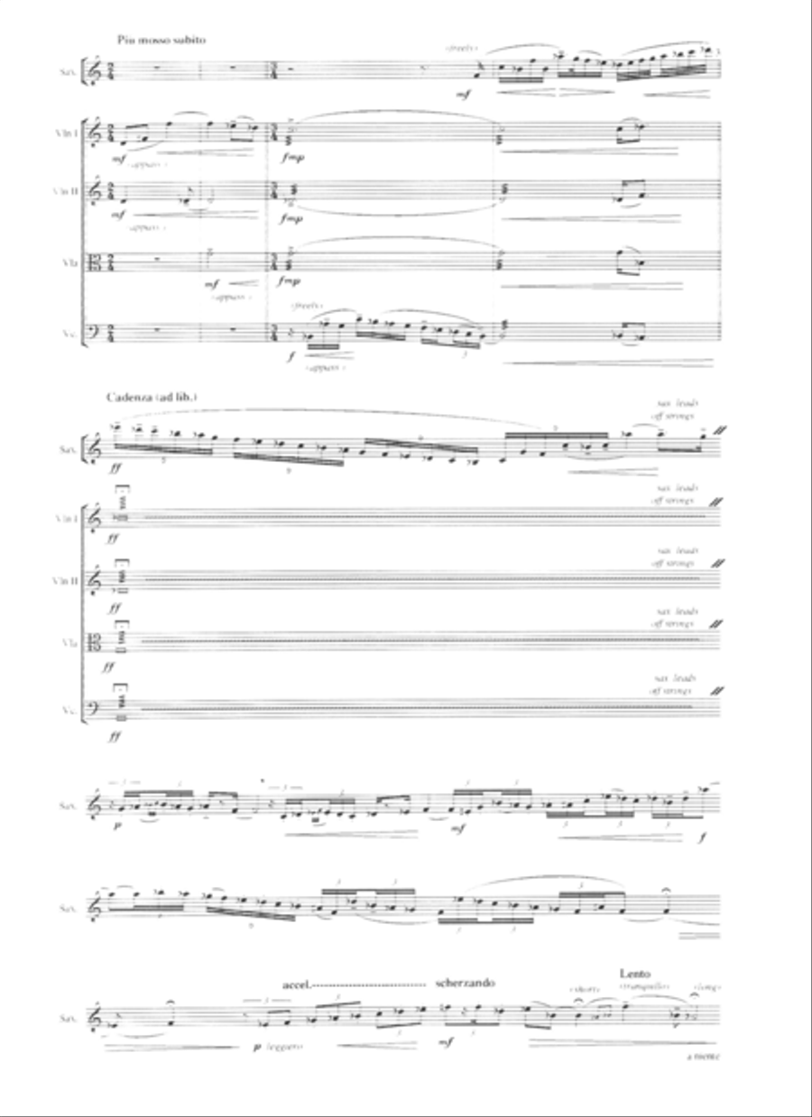 Noches Da Luna Noches Da Luna Soprano Saxophone scores gallery preview page 4
