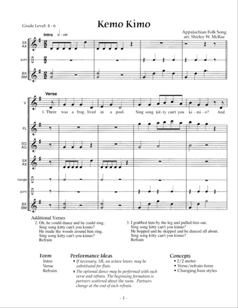 Homespun Homespun Unison Choir scores gallery preview page 3