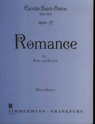 Saint-Saens - Romance Op 37 Flute (Or Violin)/Piano
