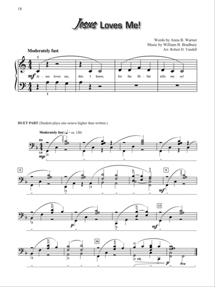 Play Hymns, Book 1 Play Hymns, Book 1 Easy Piano scores gallery preview page 9