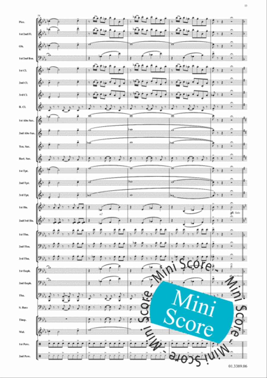 Moby Dick Concert Band scores gallery preview page 17
