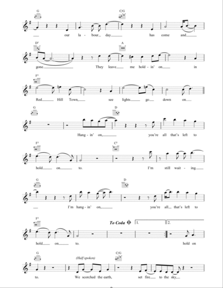 Red Hill Mining Town Piano scores gallery preview page 2