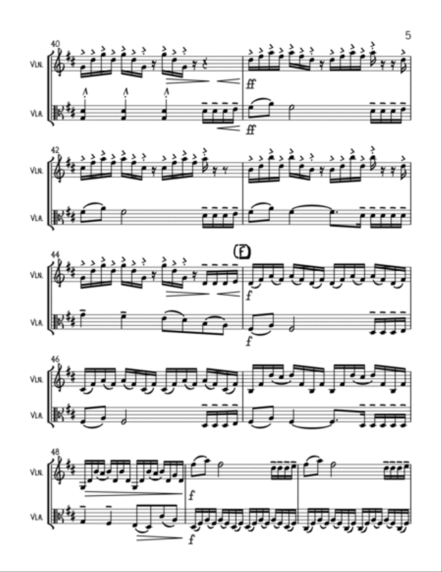 Secrets String Duet scores gallery preview page 5