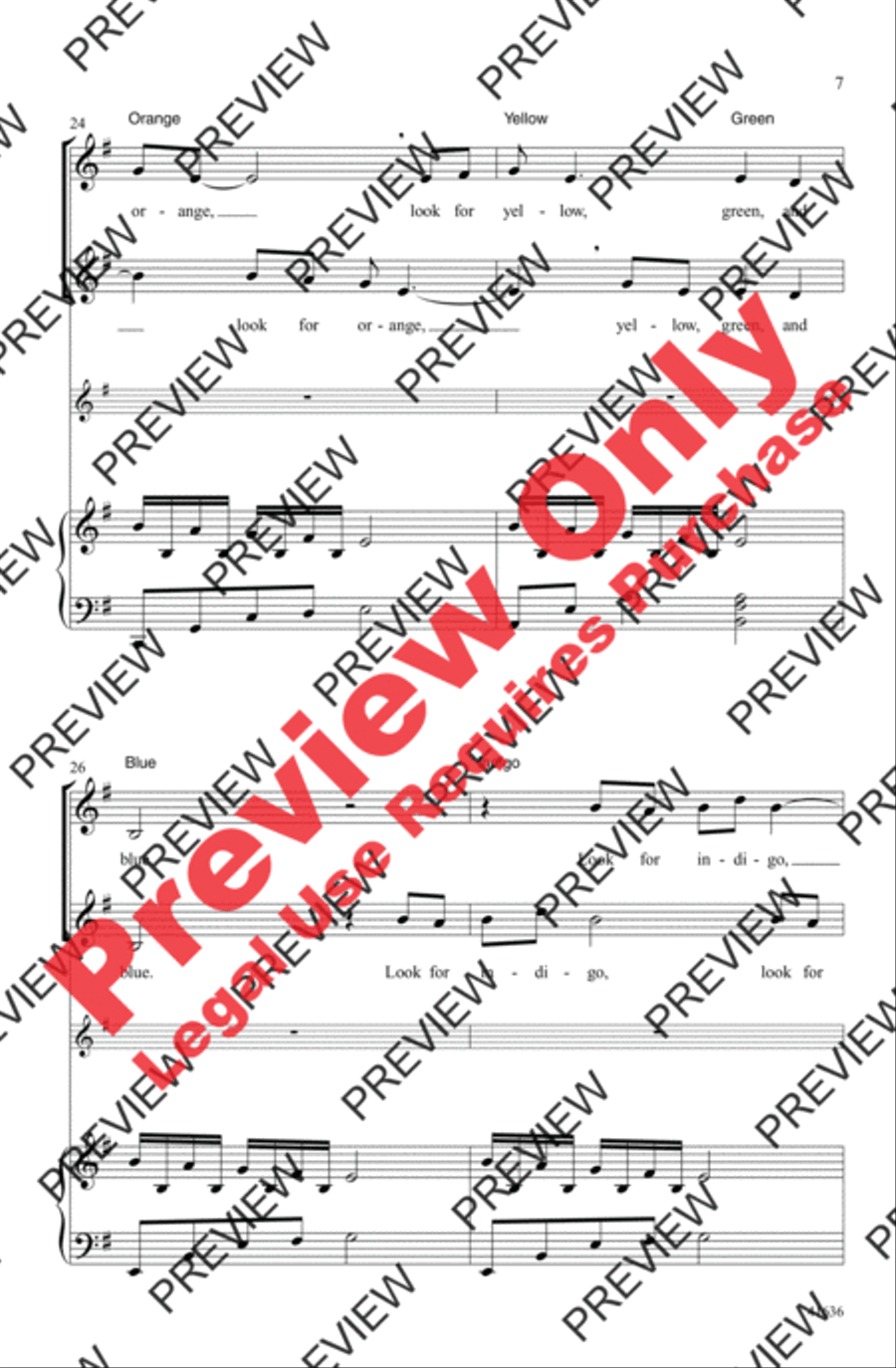 Ribbons in the Sky Ribbons in the Sky 2-Part scores gallery preview page 7