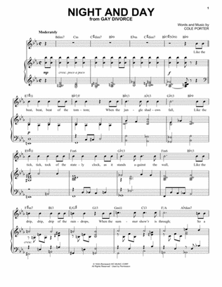 Night And Day [Jazz version] (from Gay Divorce) (arr. Brent Edstrom)