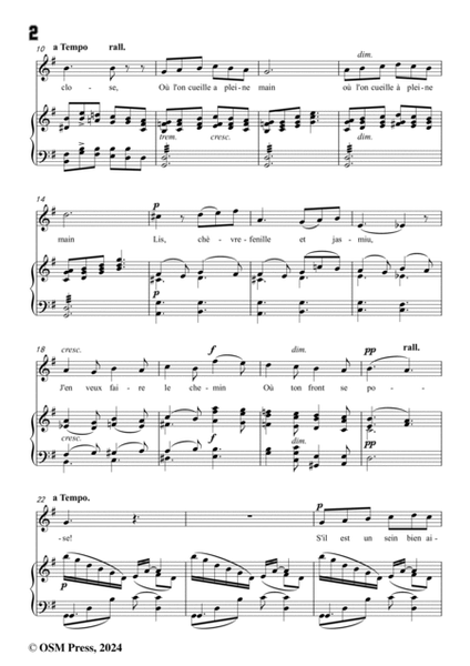 B. Godard-Autre chanson,Op.7 No.5,from '12 Morceaux pour chant et piano,Op.7',in G Major