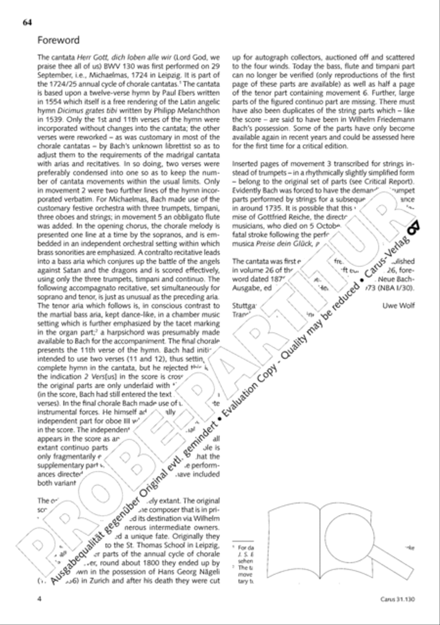 The Complete Sacred Vocal Works (Das geistliche Vokalwerk) Voice scores gallery preview page 65