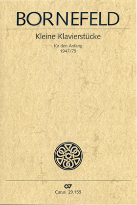 Book cover for Kleine Klavierstucke fur den Anfang