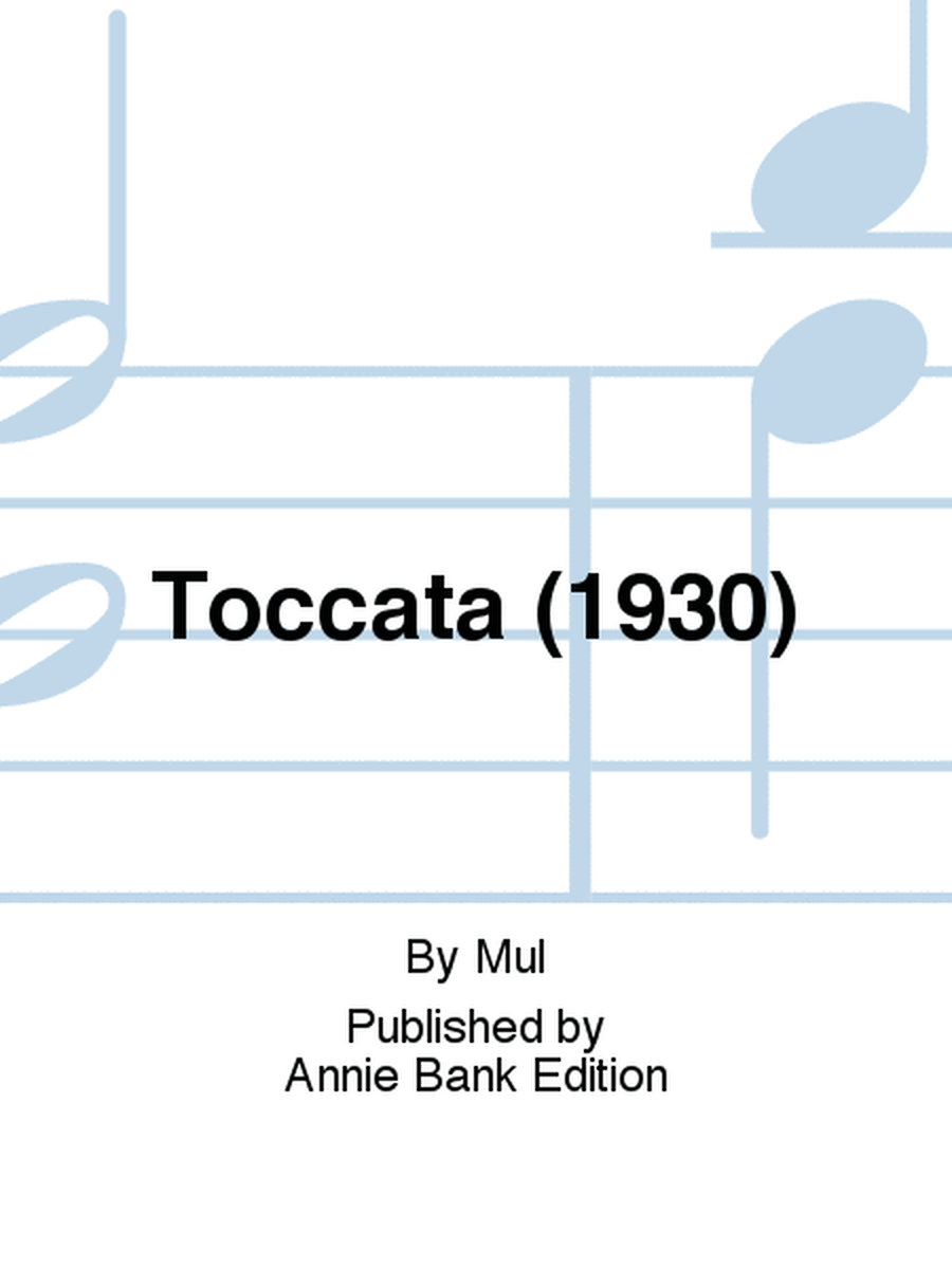 Toccata (1930)