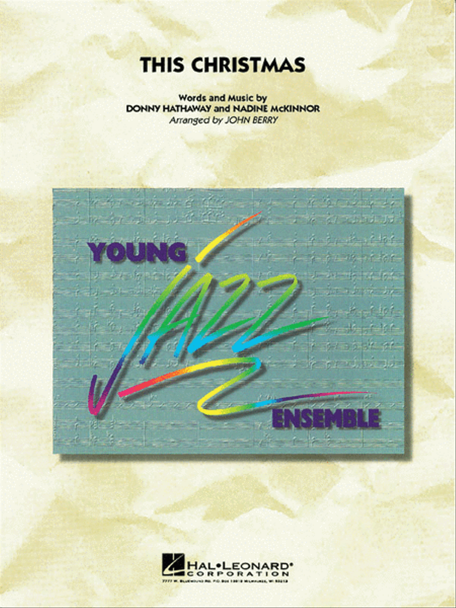 This Christmas (Key: Ab) Jazz Ensemble scores gallery preview page 1
