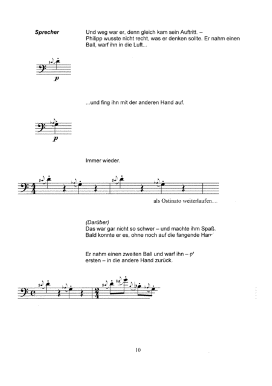 Die Geschichte von Philipp Trombone scores gallery preview page 9