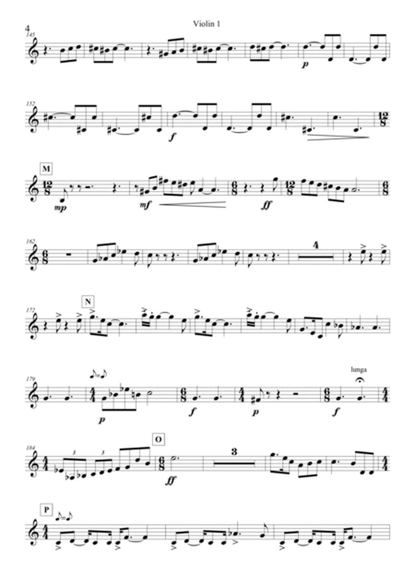 Ploughman's Progress (set of parts for string quartet)