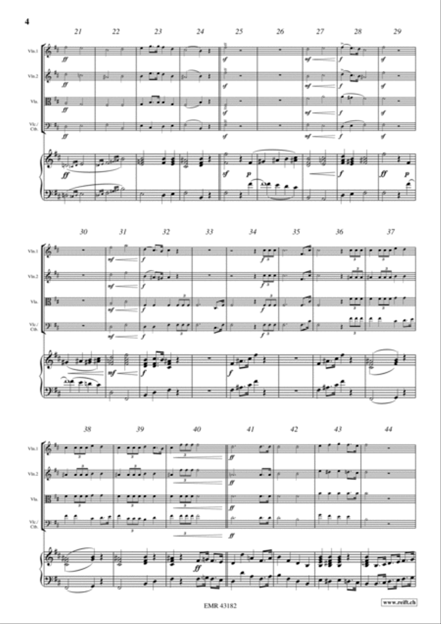 Ceremonial Quartet String Quartet scores gallery preview page 3