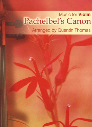 Book cover for Pachelbel's Canon - Music for Violin