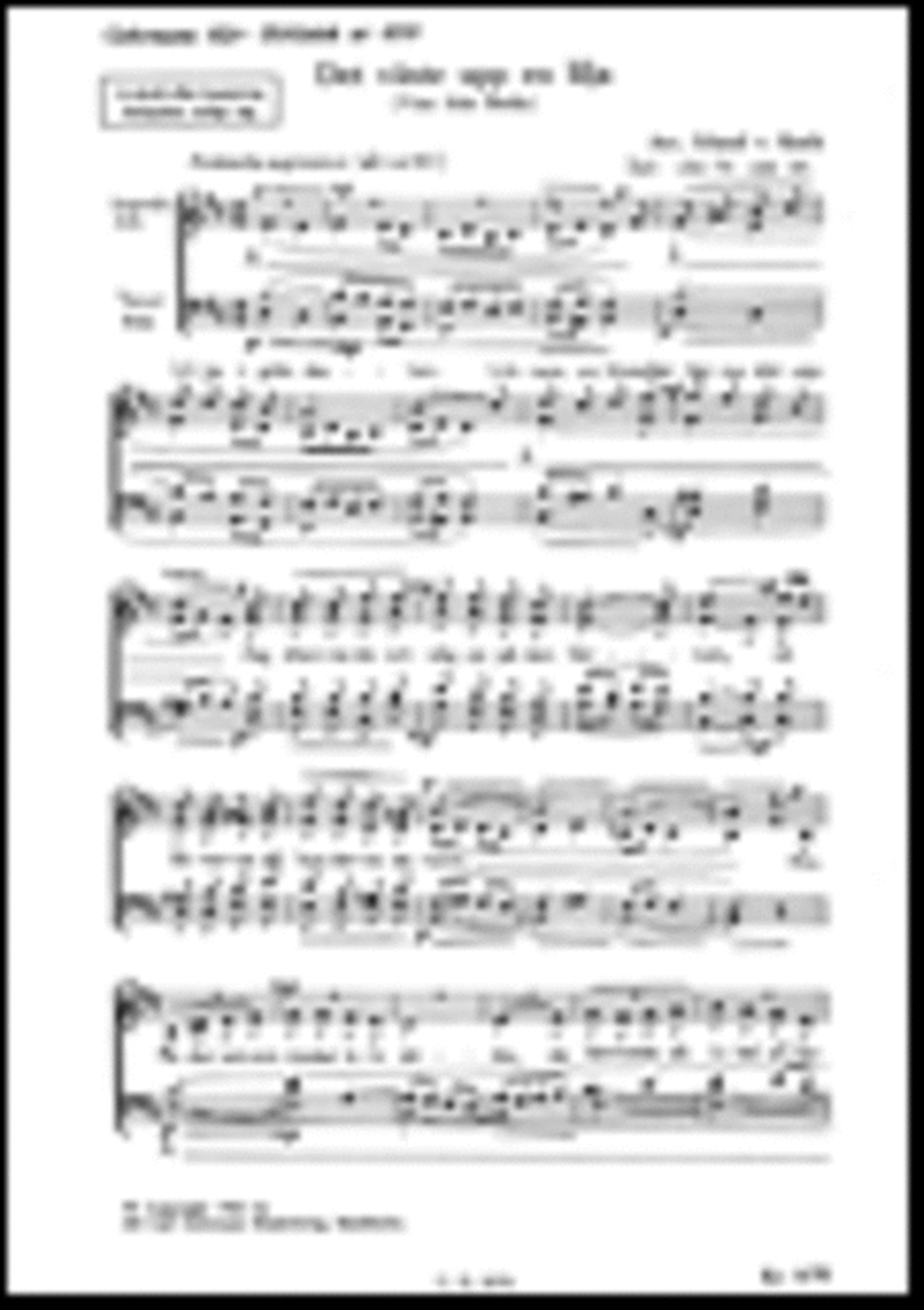 Det vaxte upp en lilja 4-Part scores gallery preview page 1