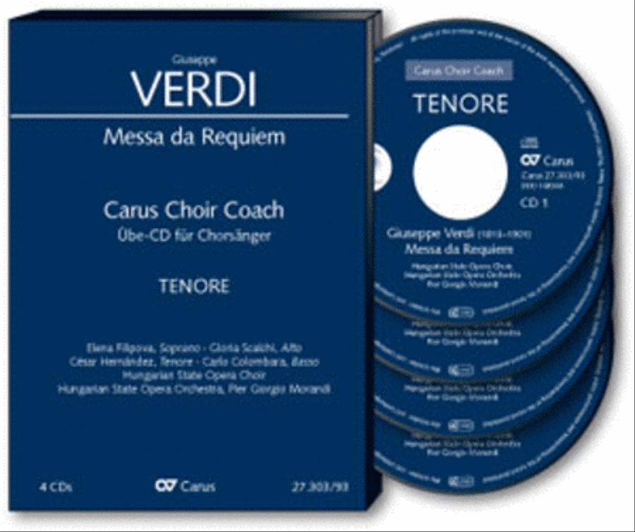 Requiem. Carus Choir Coach - Tenor 4-Part scores gallery preview page 1