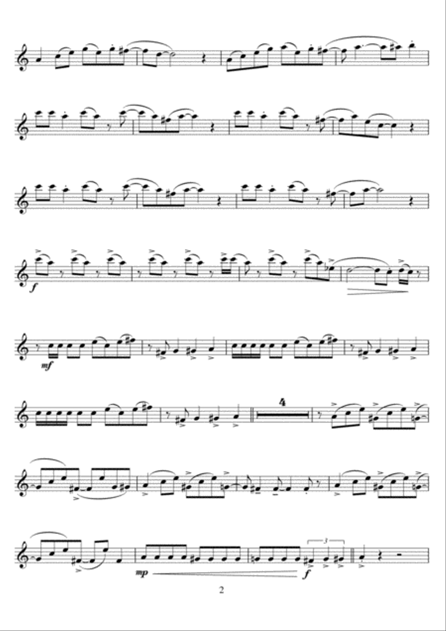 Oye Como Va Flute Solo scores gallery preview page 2