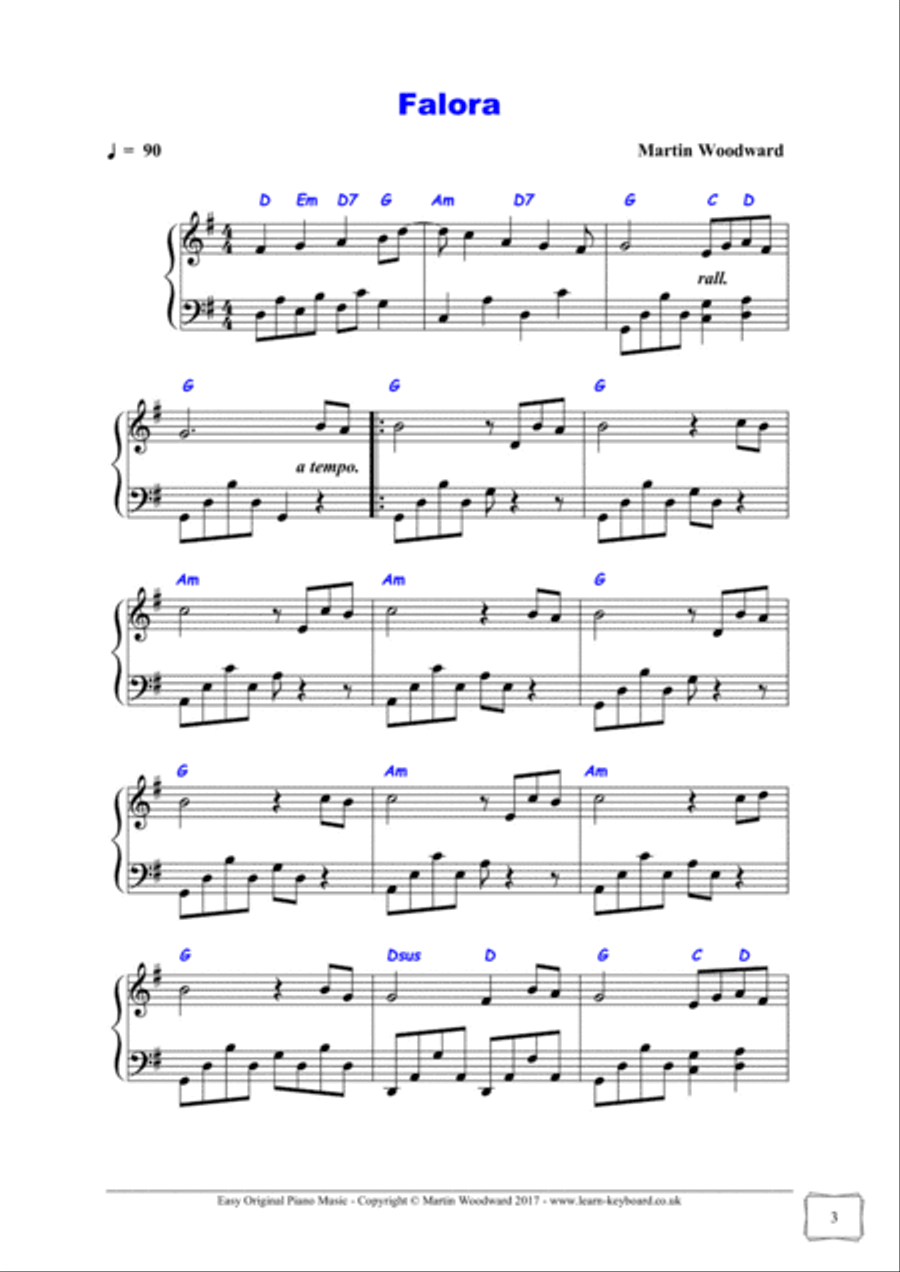 Falora Falora Piano Method scores gallery preview page 3