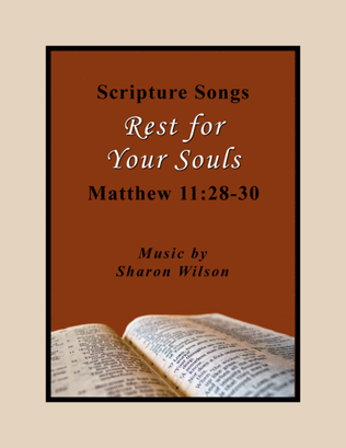 Book cover for Rest for Your Souls (Matthew 11:28-30)