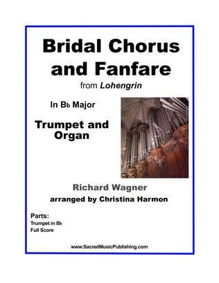 Book cover for Wagner Bridal Chorus and Fanfare – Trumpet and Organ