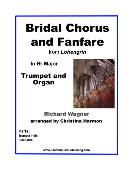 Wagner Bridal Chorus and Fanfare – Trumpet and Organ image number null