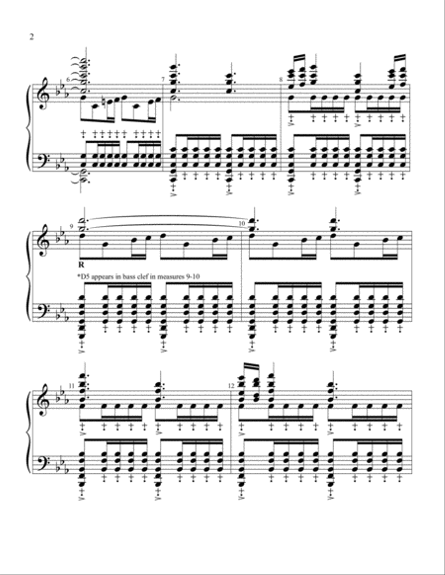 Game Of Thrones Handbell Choir scores gallery preview page 2