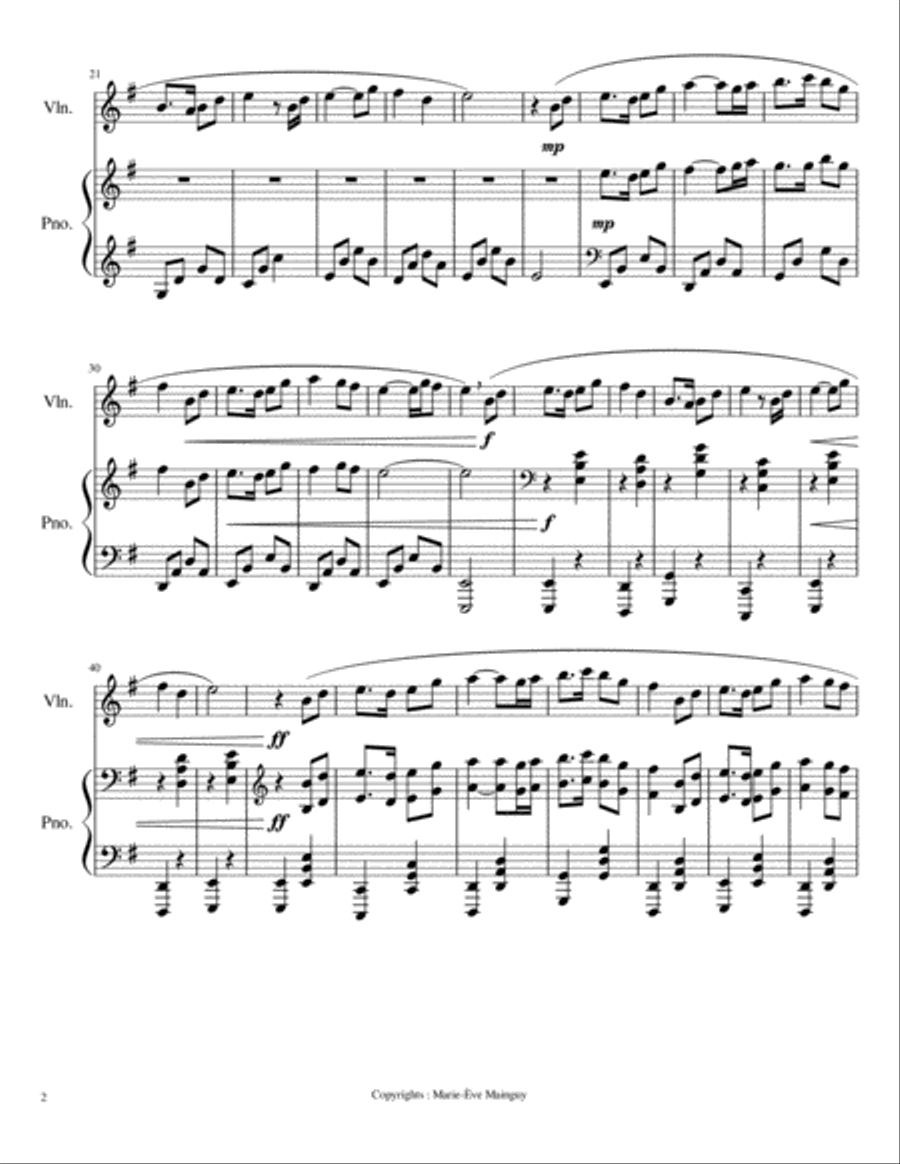 My Pirate Flute scores gallery preview page 2